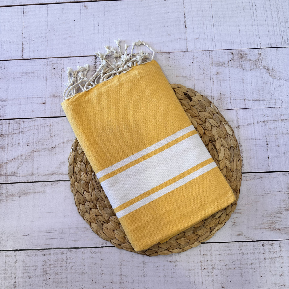 Telo Mare Fouta GIALLO POLENTA