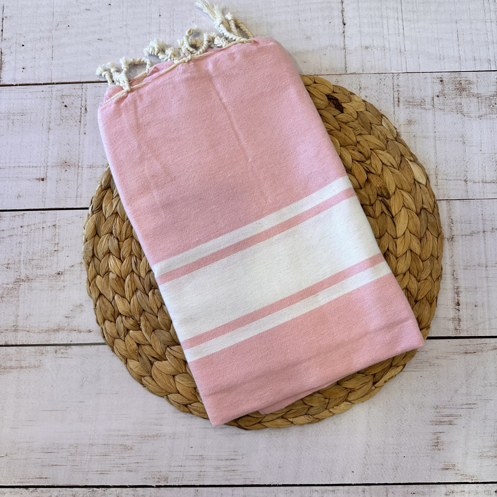 Telo Mare Fouta ROSA BABY